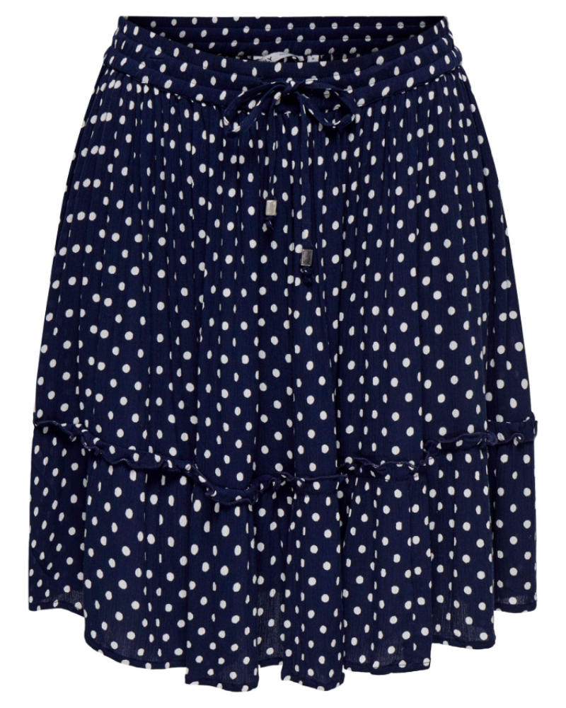 Lily Falda Mini Mujer – Viscosa Suave con Corte A y Cintura Elástica Ajustable