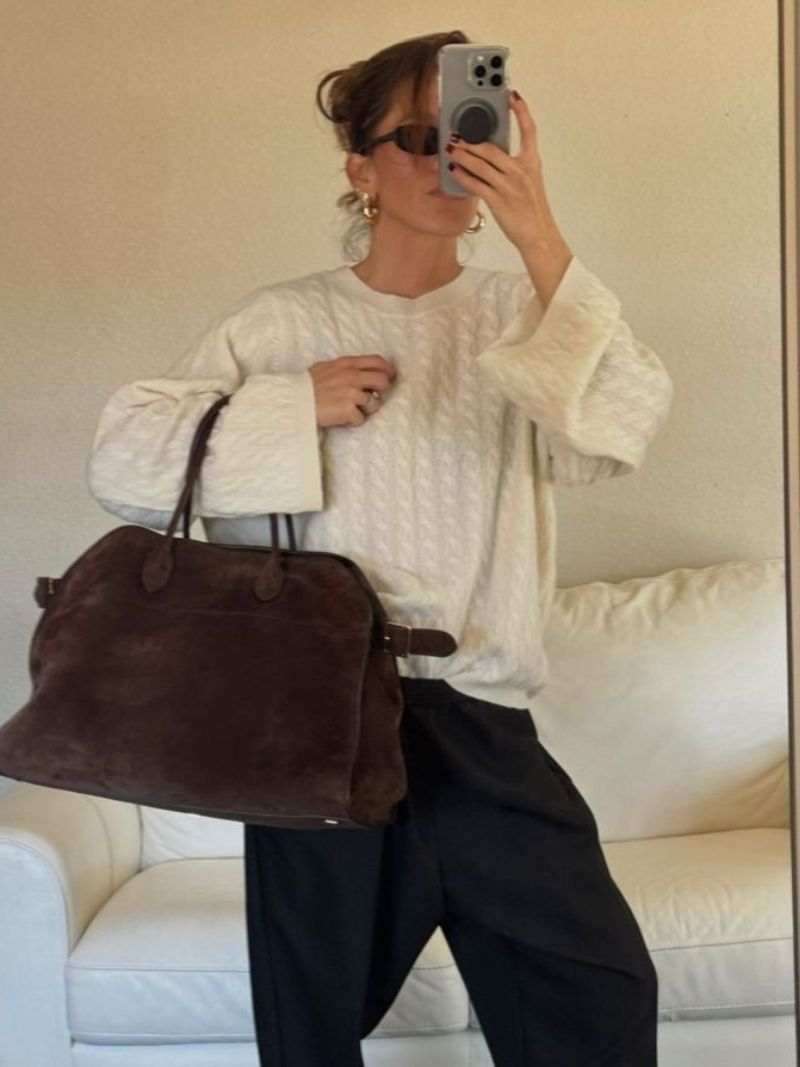 Celine sac bandoulière pour femme – sac en cuir élégant décontracté chic