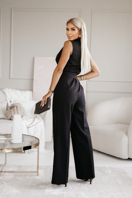 Giuliana Mono Elegante para Mujer – Enterizo Sin Mangas Chic Moderno