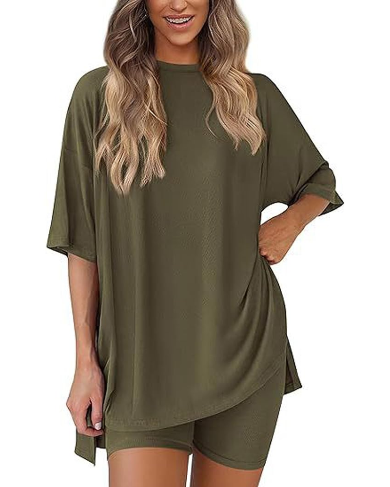 Eliza Conjunto Lounge Mujer – Set Dos Piezas, Manga Corta y Corte Holgado