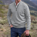 Adrian Maglione con Cerniera da Uomo – Maglione Elegante in Cashmere Chic