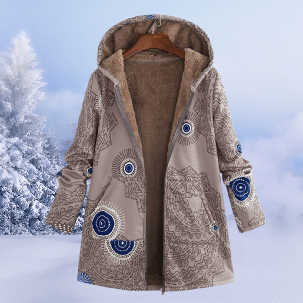 Chaqueta Irene para Mujer – Con capucha, Cálido y Suave