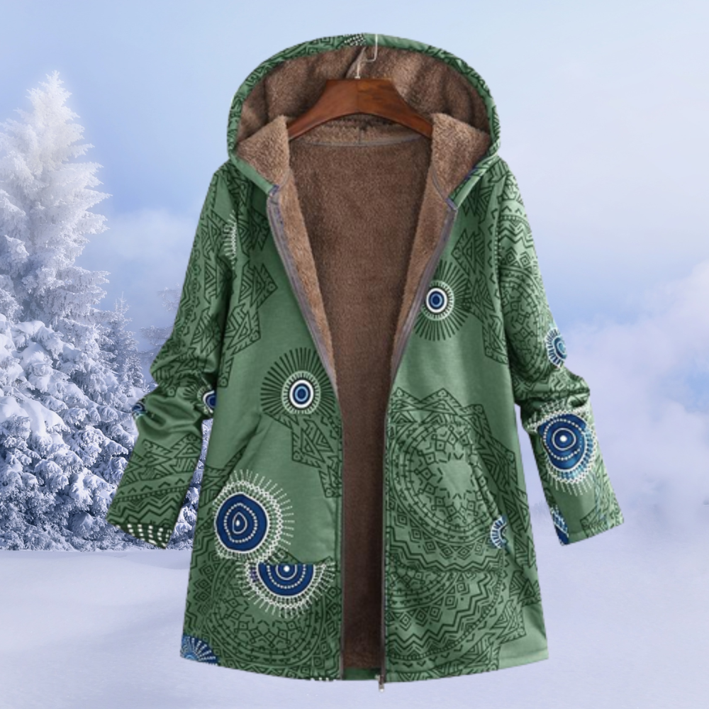 Chaqueta Irene para Mujer – Con capucha, Cálido y Suave
