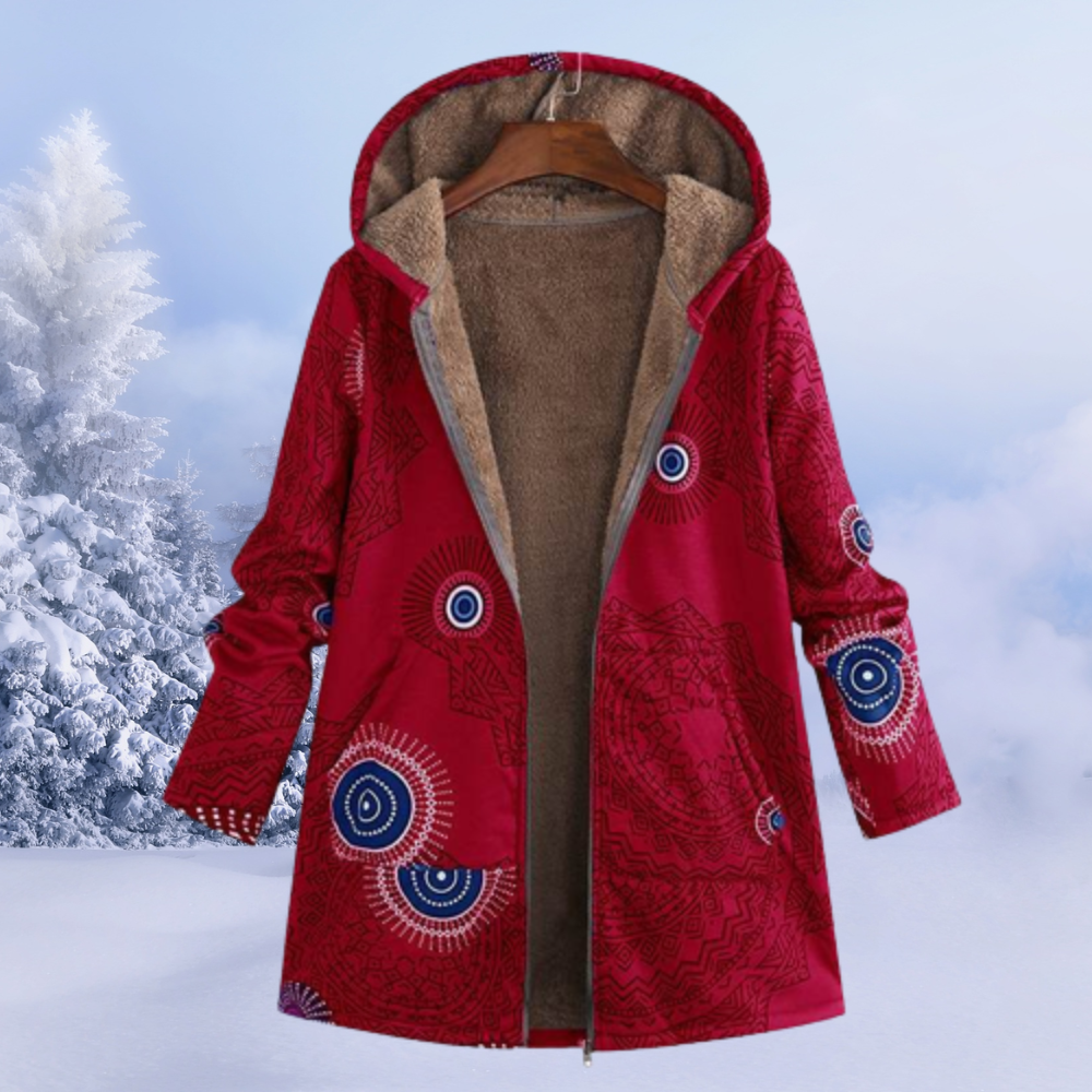 Chaqueta Irene para Mujer – Con capucha, Cálido y Suave