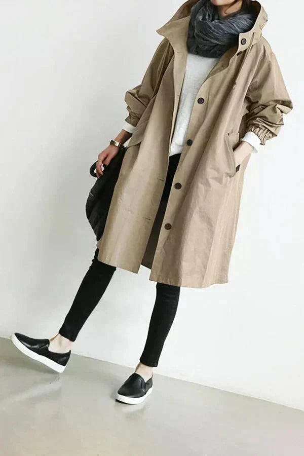 Chaqueta Camila para Mujer – Capucha, Elegante y Cómodo