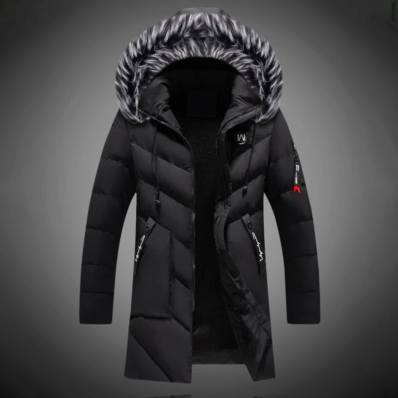 Abrigo de invierno Salvador para Hombre – Cómodo, Capucha y Cálido