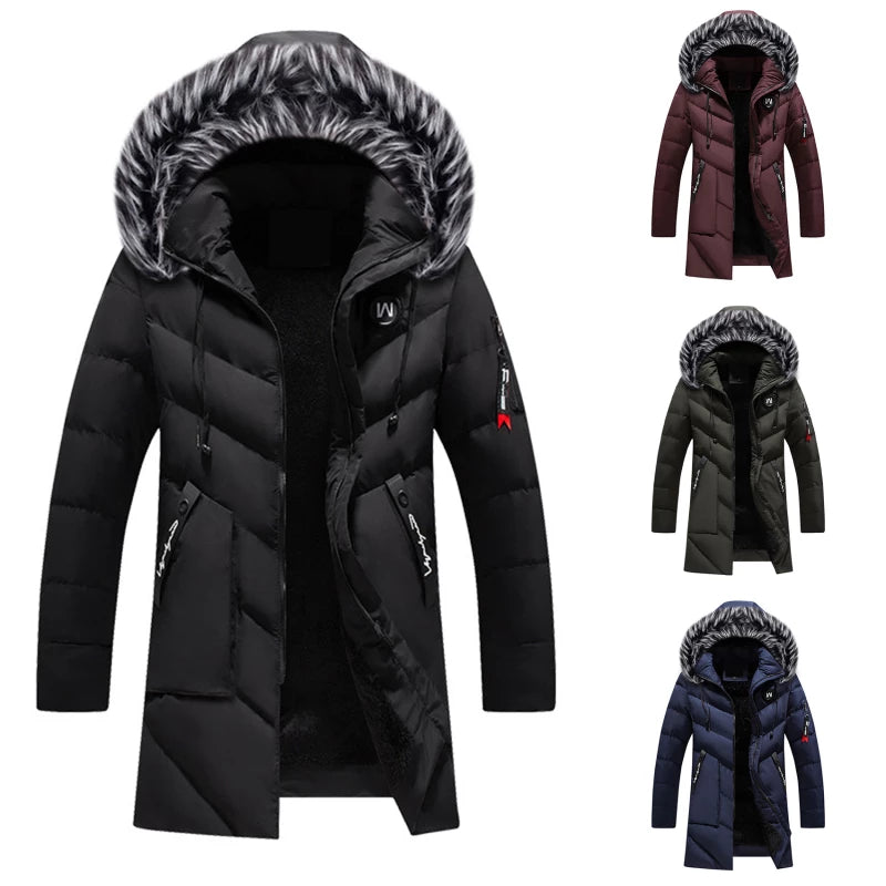 Abrigo de invierno Salvador para Hombre – Cómodo, Capucha y Cálido