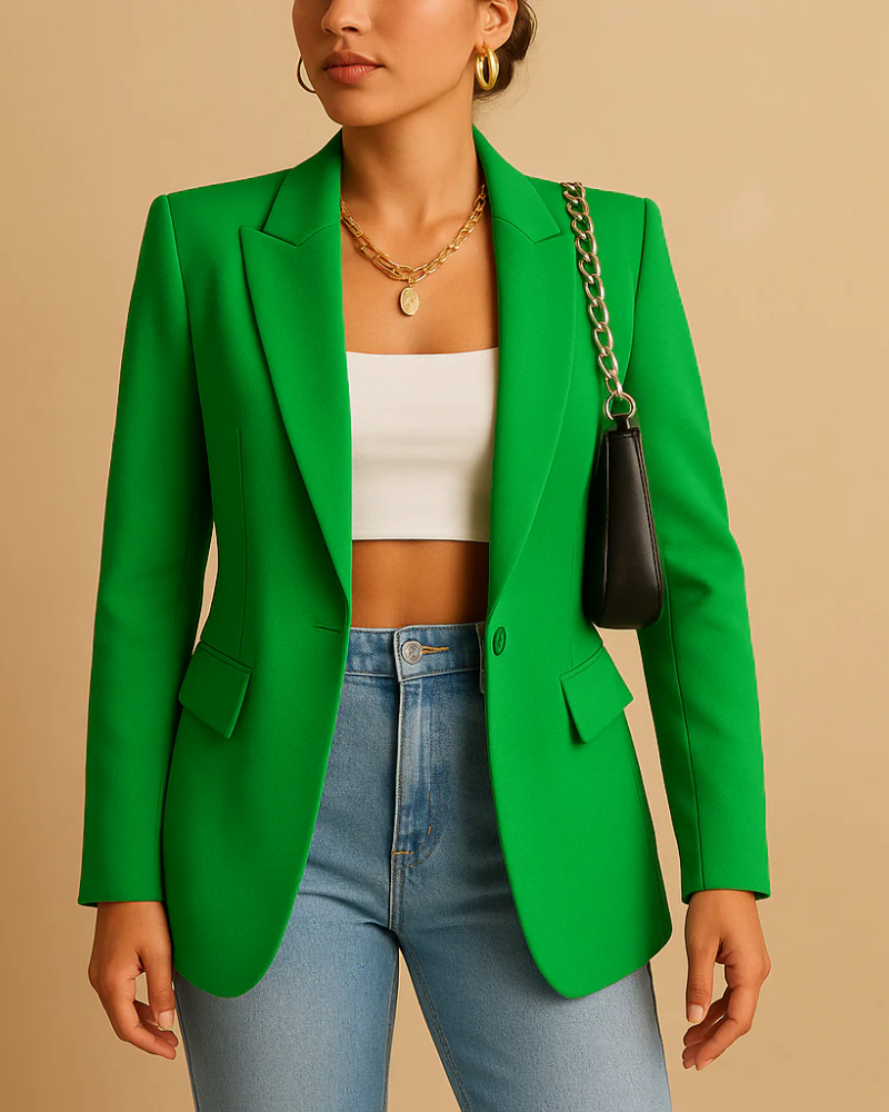 Vivienne Blazer Entallado Mujer – Corte Elegante, Silueta Favorecedora y Estilo Versátil