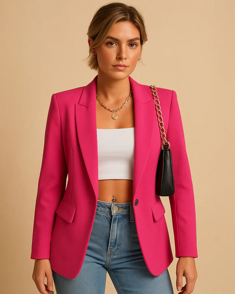 Vivienne Blazer Entallado Mujer – Corte Elegante, Silueta Favorecedora y Estilo Versátil