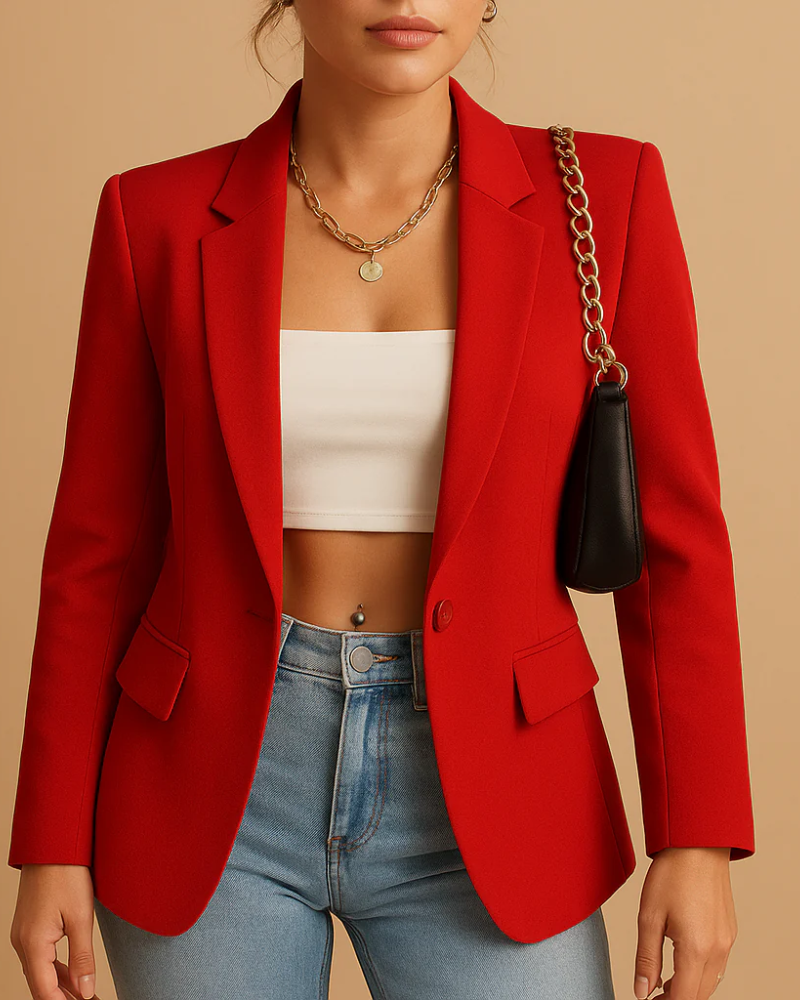 Vivienne Blazer Entallado Mujer – Corte Elegante, Silueta Favorecedora y Estilo Versátil