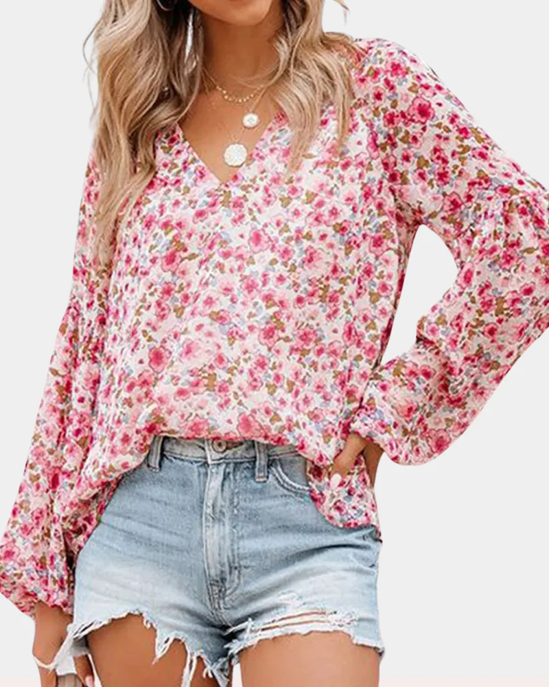 Gemma Blusa Manga Larga Mujer – Corte Favorecedor, Estilo Elegante y Versátil