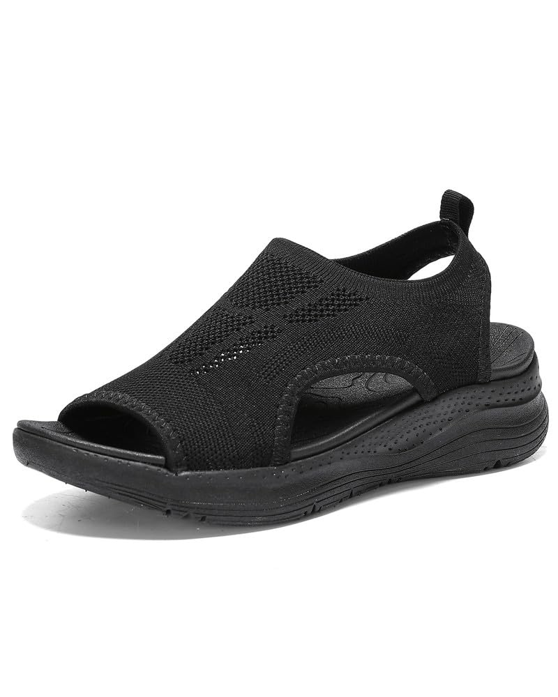 Hannah Sandalias Slingback Mujer – Malla Transpirable y Plataforma Antideslizante