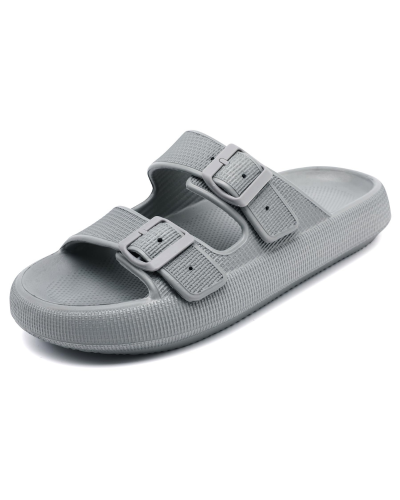 Megan Women’s Cloud Sandals – Lightweight EVA, Adjustable Buckle, and Non-Slip Sole