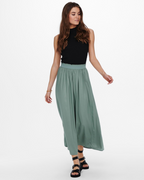 Keira Falda Maxi Mujer – Plisada de Viscosa Suave para Looks Casuales