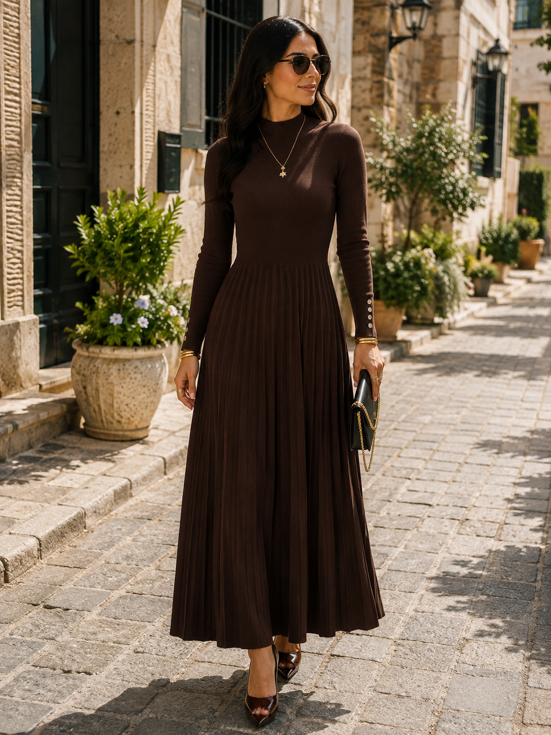 Vestido Jimena para Mujer – Sofisticado, Suave y Elegante