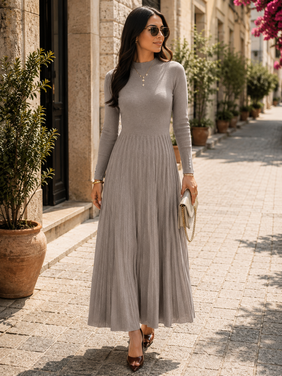 Vestido Jimena para Mujer – Sofisticado, Suave y Elegante