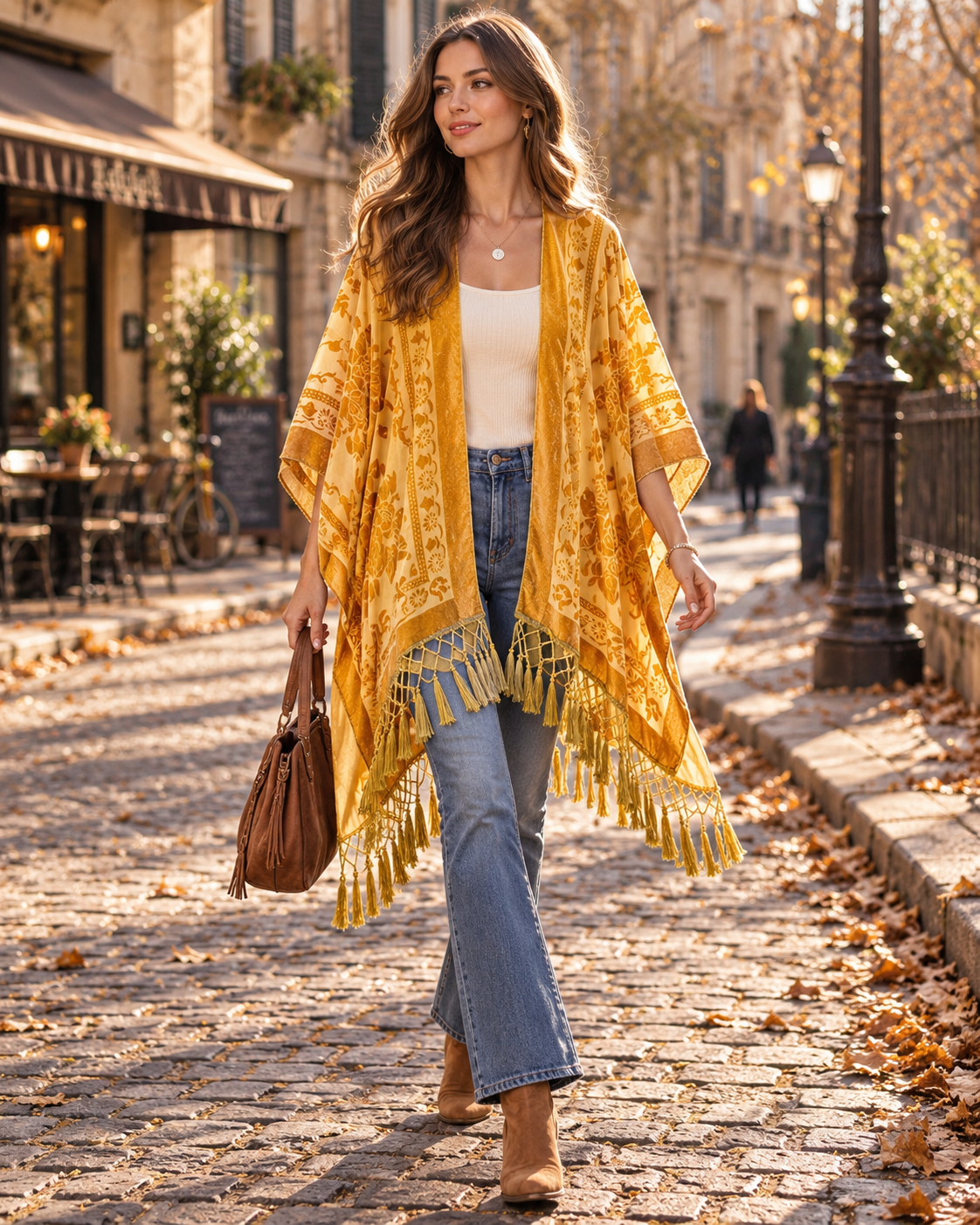 Kimono Nerea para Mujer – Diseño abierto por delante