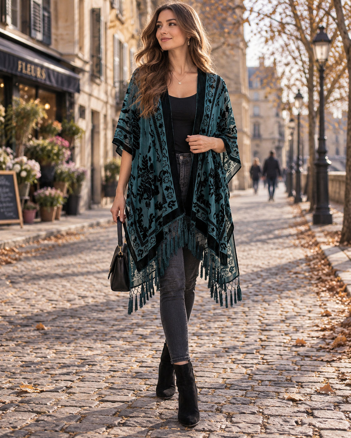 Kimono Nerea para Mujer – Diseño abierto por delante