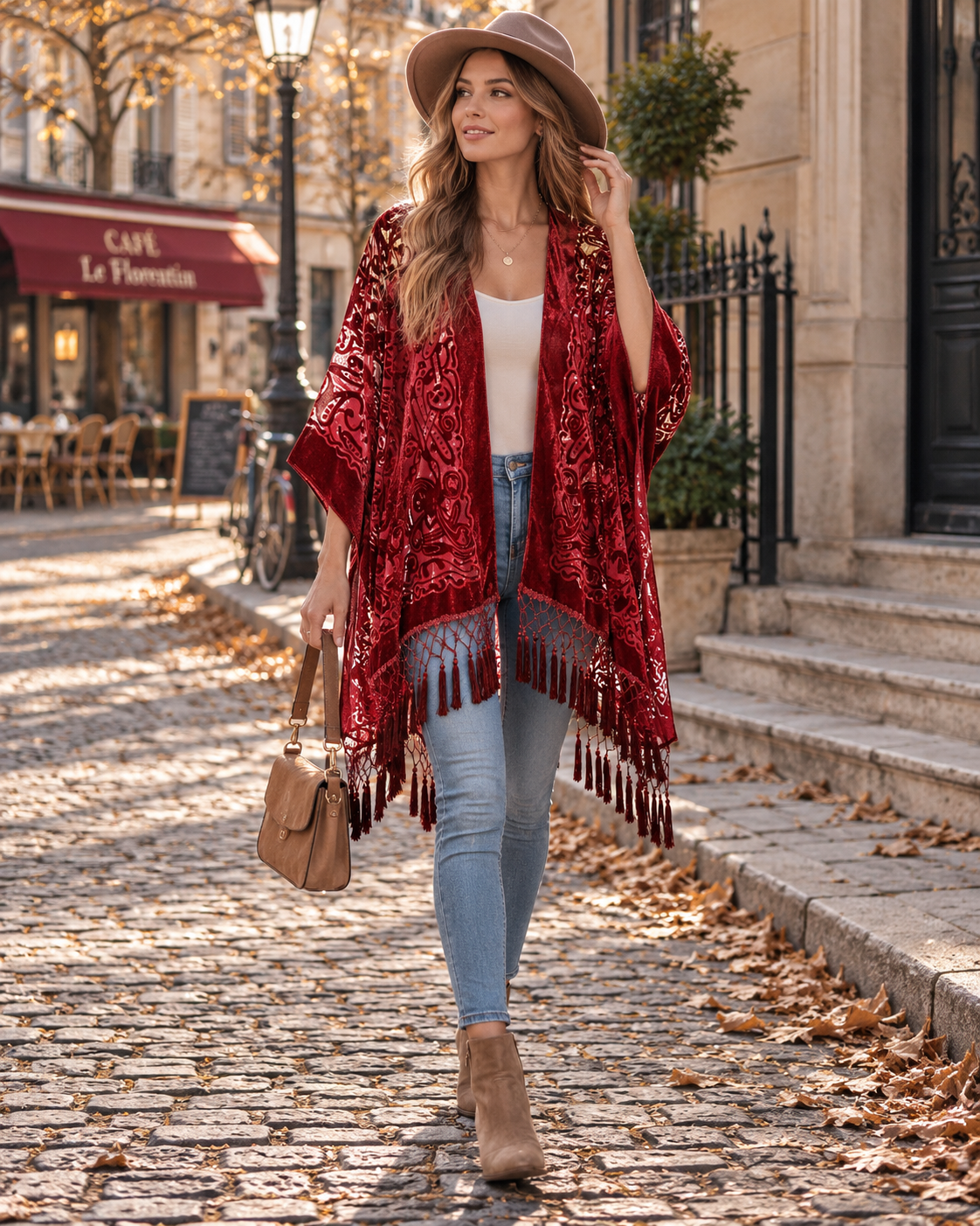 Kimono Nerea para Mujer – Diseño abierto por delante