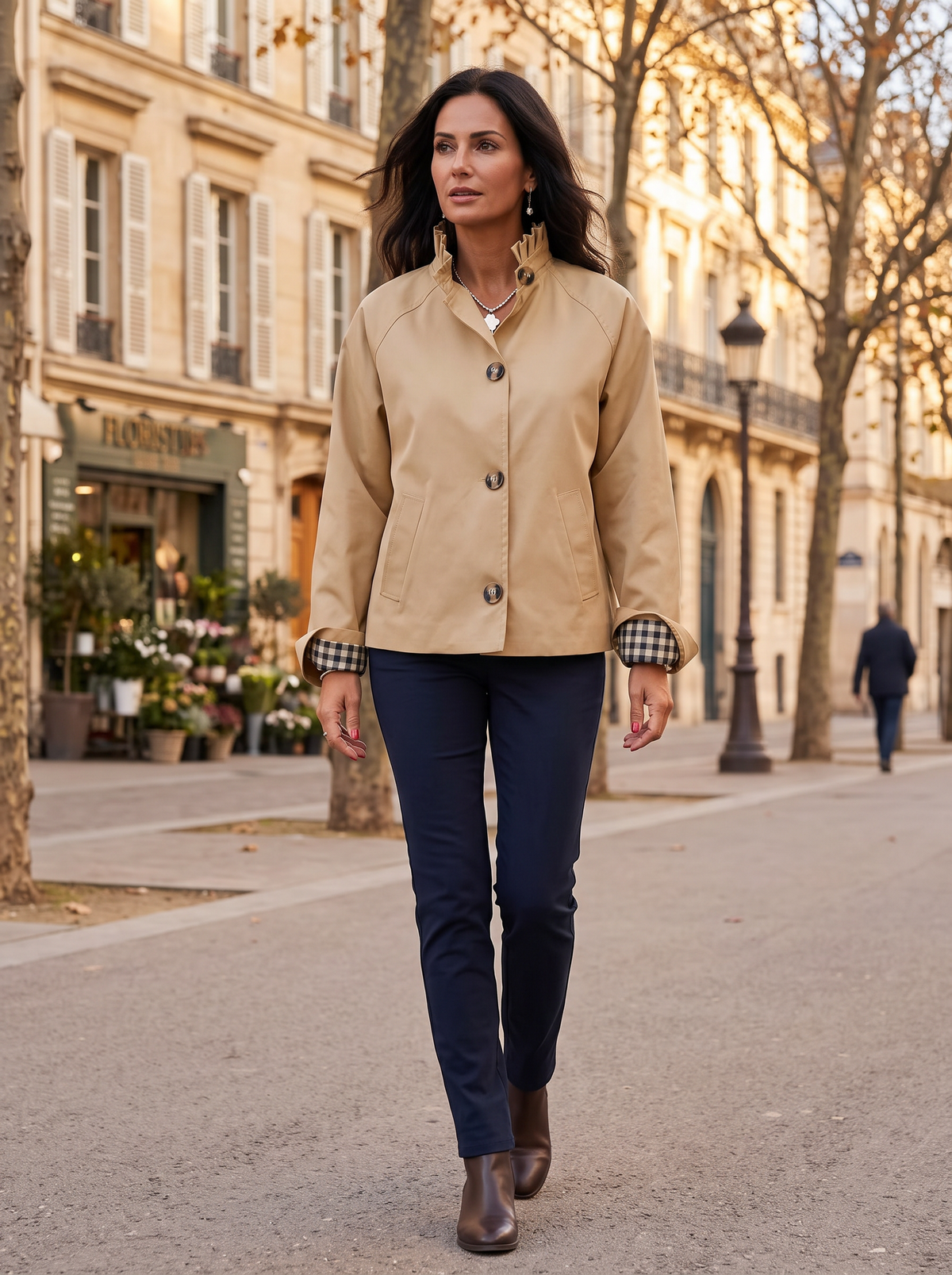 Chaqueta Elena para Mujer – Cierre de botones