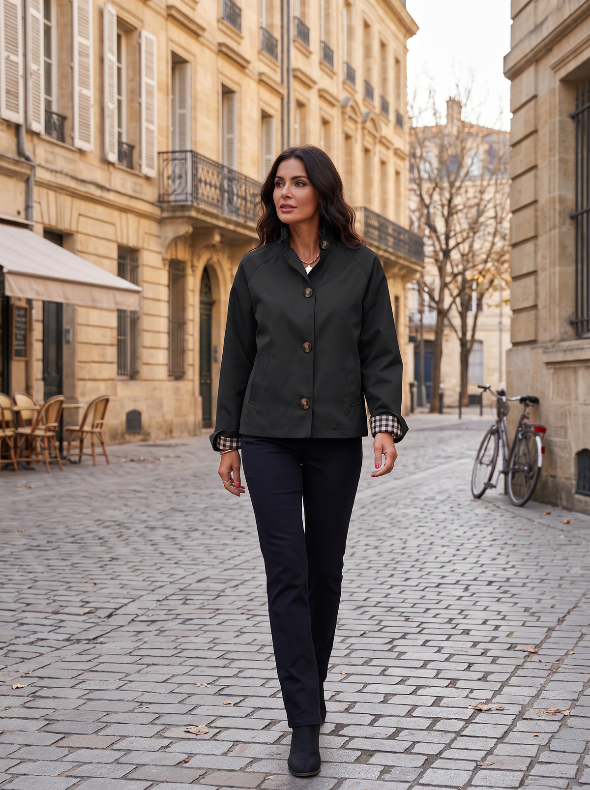 Chaqueta Elena para Mujer – Cierre de botones