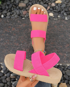 Harper Sandalias Mujer Plataforma – Tejido Transpirable, Cuña Ligera y Cómoda