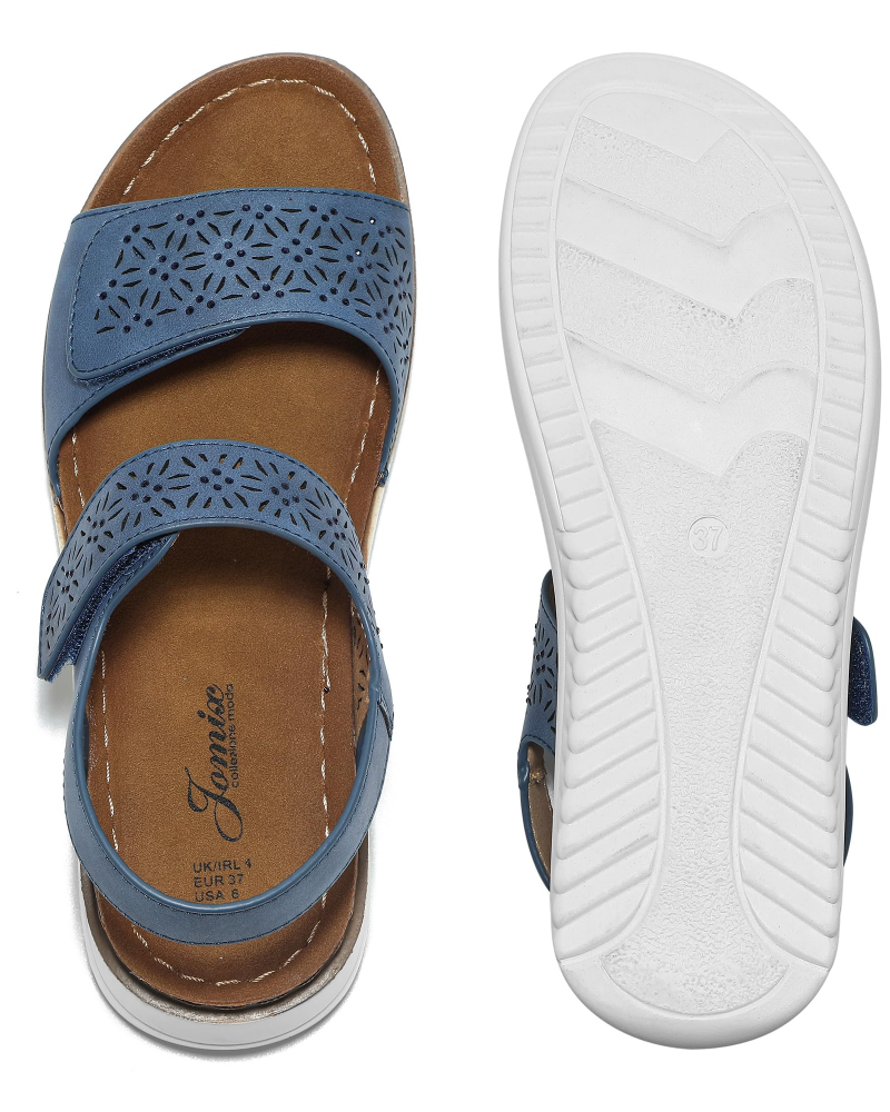 Amelia Sandalias Mujer Deportivas – Velcro Ajustable, Ligeras y Acolchadas