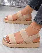 Harper Sandalias Mujer Plataforma – Tejido Transpirable, Cuña Ligera y Cómoda