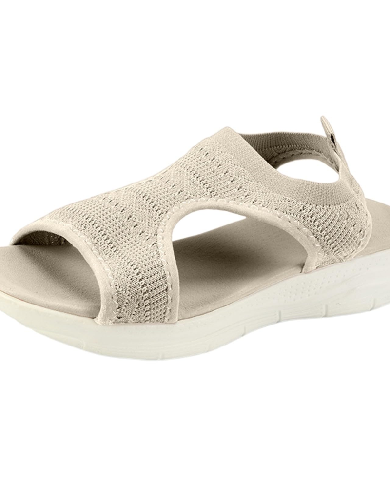 Piper Sandalias Tejidas Mujer – Punta Abierta, Suela Flexible y Diseño Ligero