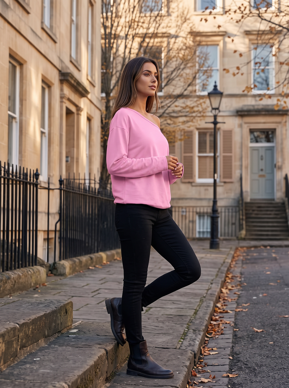 Blusa Lucía para Mujer – Tejido flexible, Corte amplio y Tejido elástico