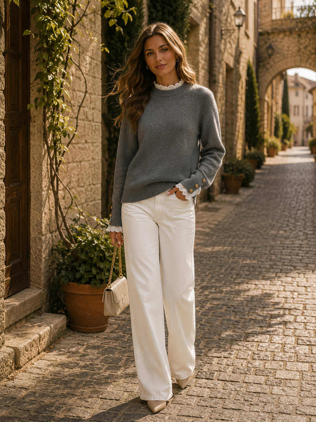 Suéter Valentina para Mujer – Afelpado, Corte elegante y Cómodo