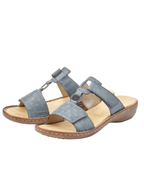 Freya Sandalias Mujer – Zuecos Slip-On con Plataforma Plana de 3,5 cm