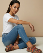 Alison Zapatillas Casual Mujer – Diseño Artístico, Ligeras y Suela con Agarre
