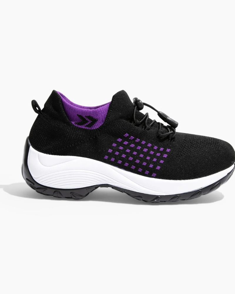 Grace Zapatos Cómodos para Mujer – Puntera Ancha, Amortiguación y Sujeción Ergonómica
