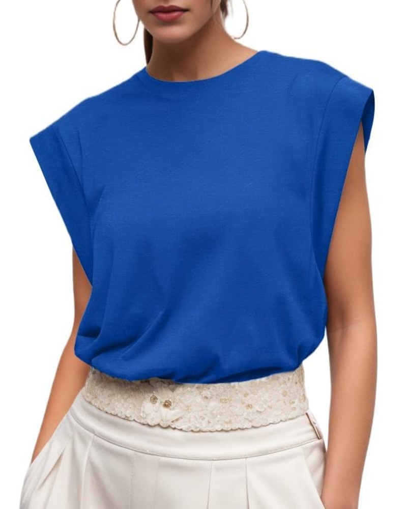Grace Camiseta Mujer – Camiseta de Algodón con Manga Corta y Corte Holgado Casual