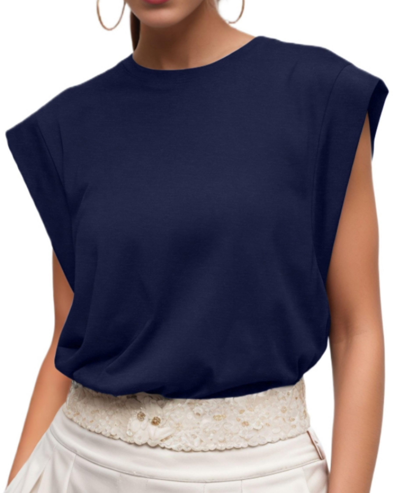 Grace Camiseta Mujer – Camiseta de Algodón con Manga Corta y Corte Holgado Casual
