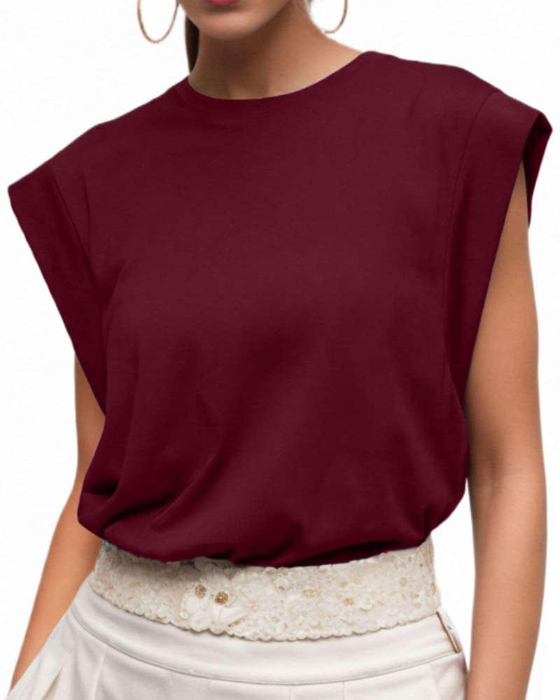 Grace Camiseta Mujer – Camiseta de Algodón con Manga Corta y Corte Holgado Casual