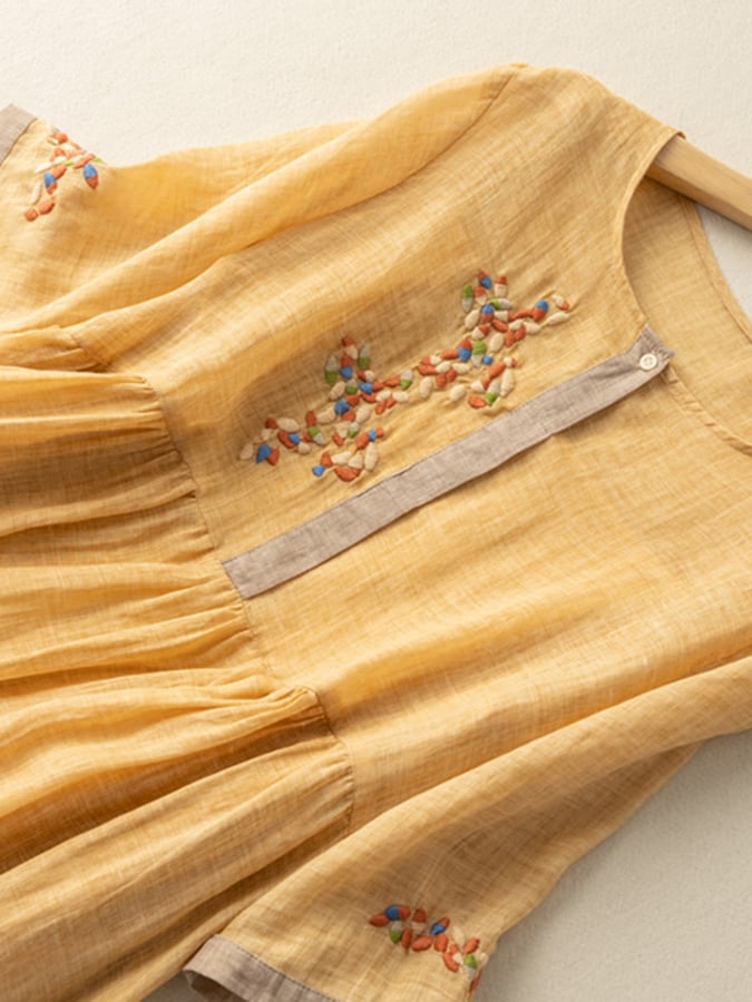 Vestido Olivia para Mujer – Corte cómodo, Cálido y Cuello redondo