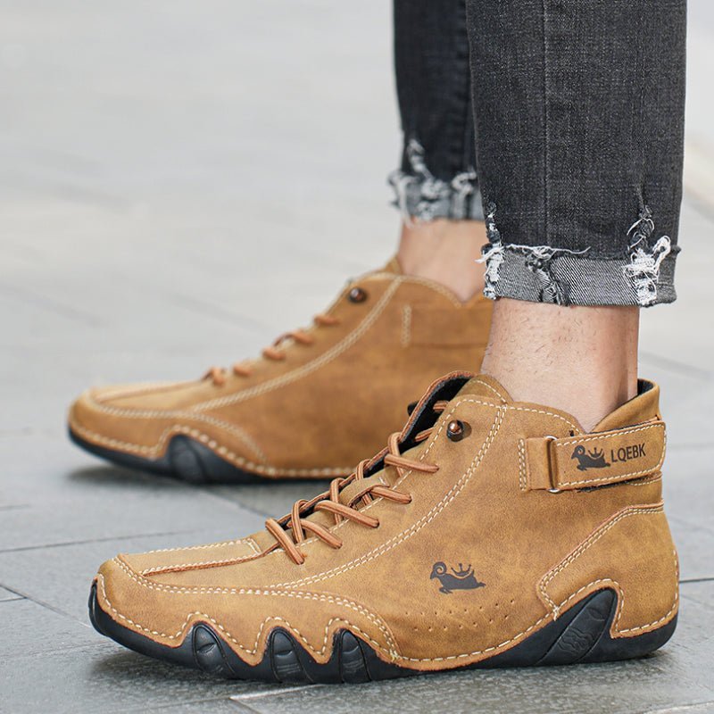 Eric chaussures en cuir pour homme – chaussures élégantes confortables décontractées chic