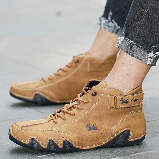 Eric chaussures en cuir pour homme – chaussures élégantes confortables décontractées chic