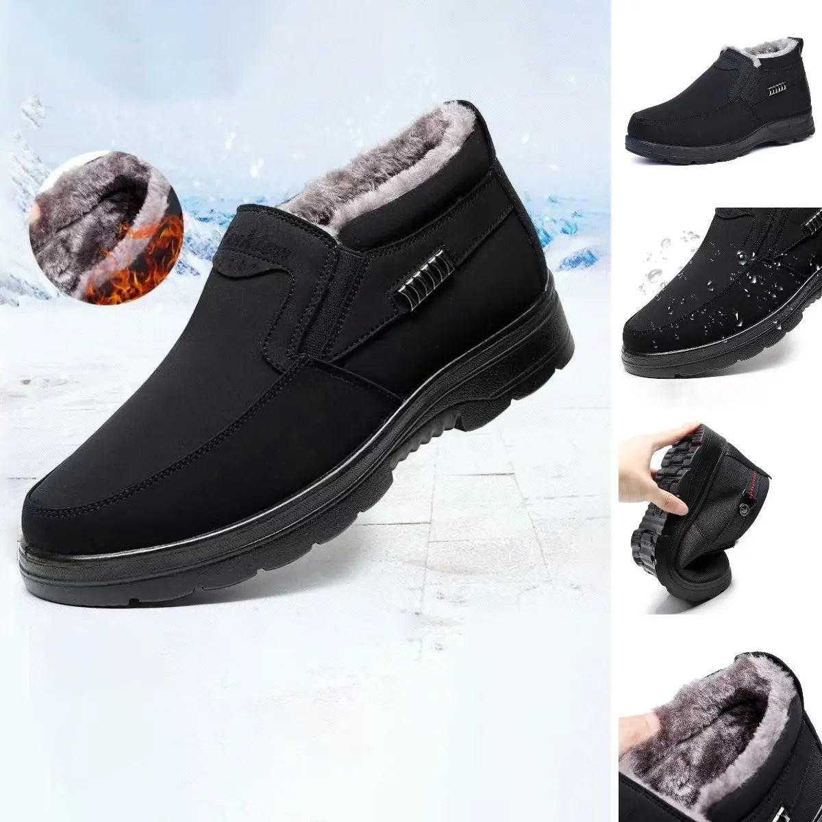 Zapatos Darío para Hombre – Cómodo, Afelpado y Cálido