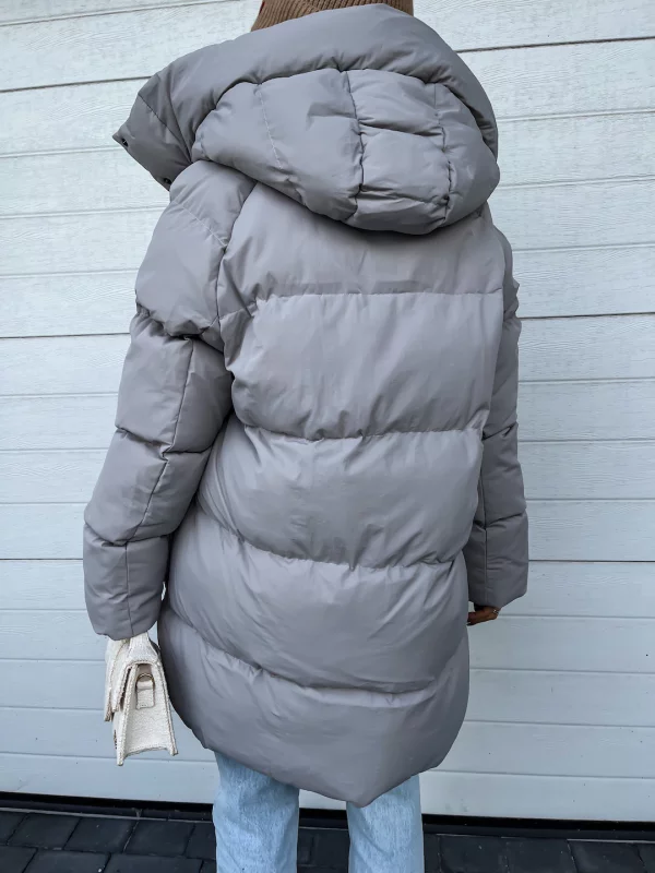 Abrigo de invierno Nadia para Mujer – Cómodo, Capucha y Cálido