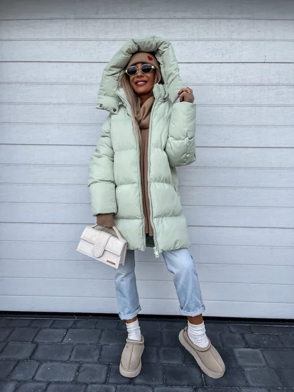 Abrigo de invierno Nadia para Mujer – Cómodo, Capucha y Cálido