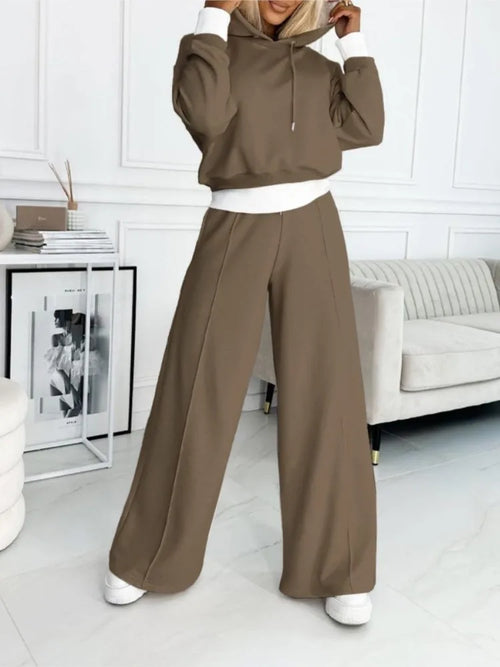 Aurora Casual Women’s Set – Elegant Comfortable Oversized Two-Piece Set