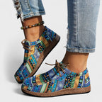 Alison Zapatillas Casual Mujer – Diseño Artístico, Ligeras y Suela con Agarre