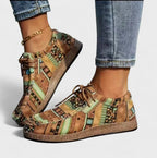 Alison Zapatillas Casual Mujer – Diseño Artístico, Ligeras y Suela con Agarre