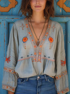 Blusa Amparo para Mujer – Cómodo, Cálido y Suave