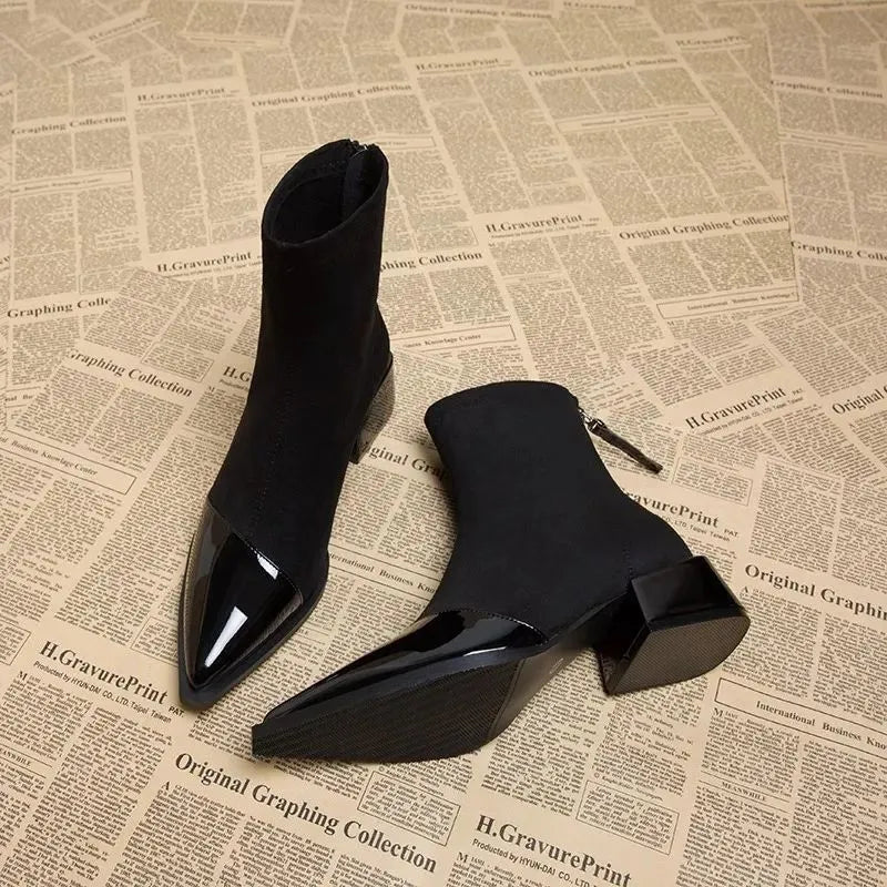Botines Estrella para Mujer – Elegante, Sofisticado y Cómodo