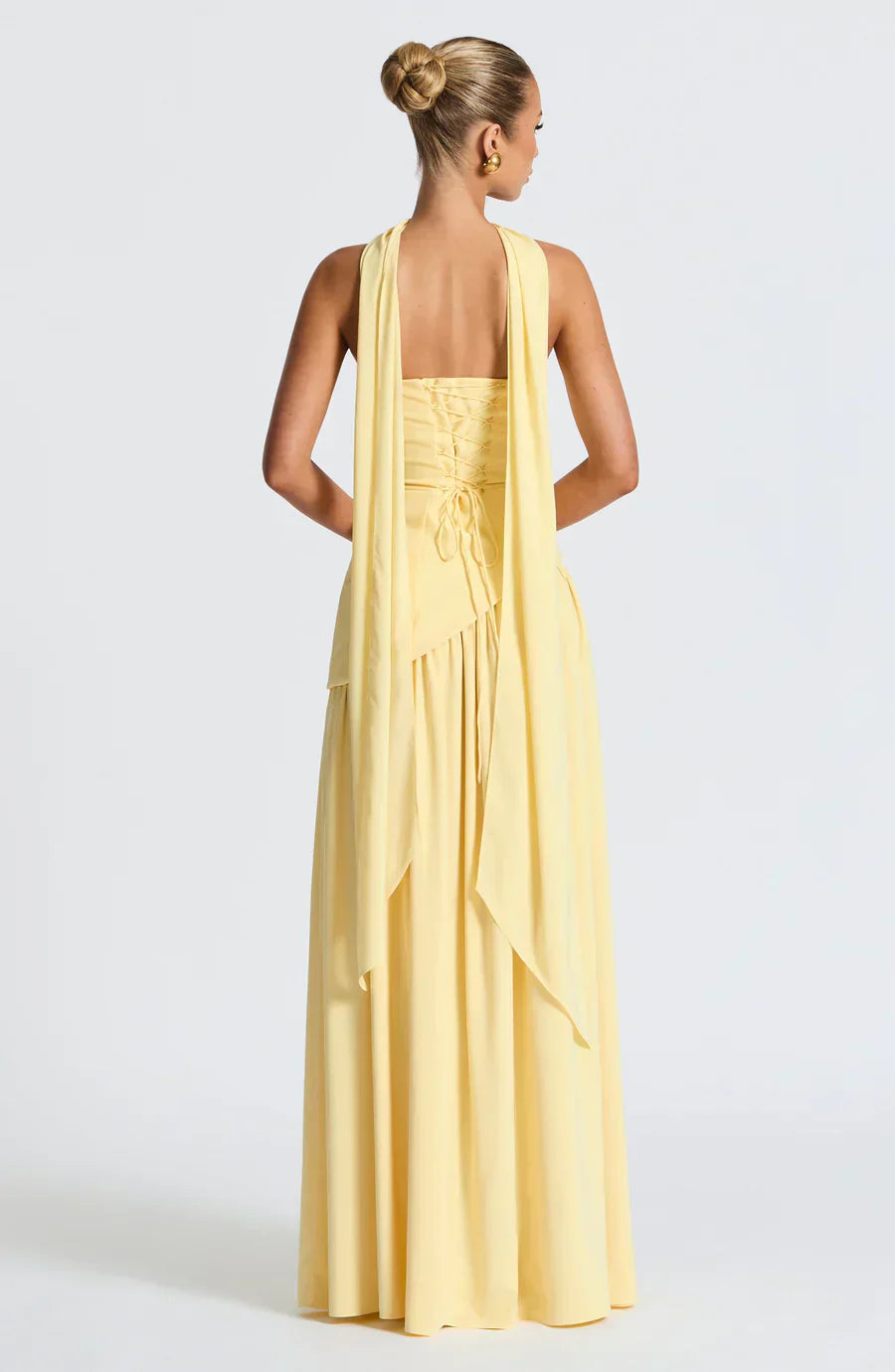 Victoria Robe de Soirée pour Femme – Robe Bustier Élégante avec Fente