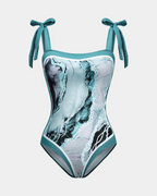 Lorelei Set de Bañador Mujer – Traje Moldeador con Pareo y Tiras Ajustables